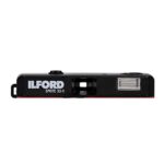 Ilford Sprite 35-II Reusable/Reloadable 35mm Analog Film Camera (Red and Black)