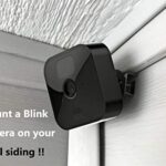 Vinyl Siding Hooks for All-New Blink Outdoor Camera, No-Hole Needed Outdoor Siding Clips for Mounting Blink Outdoor Security Camera System, Stainless Steel Siding Mount (12 Pack)……