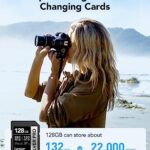 Lexar Professional 128GB (2-Pack) Silver PRO SDXC UHS-II Memory Card, C10, U3, V60, Full-HD & 4K Video, Up to 280MB/s Read, for Professional Photographer, Videographer, Enthusiast (LSDSIPR128G-B2NNU)