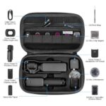 Skyreat Osmo Pocket 3 Case, Portable PU Storage Protective Bag for DJI Osmo Pocket 3 Creator Combo Accessories