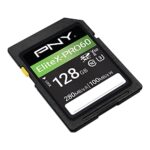 PNY 128GB EliteX-PRO60 UHS-II SDXC Memory Card – 280MB/s Read, U3, V60, 4K UHD, Full HD, UHS-II for Professional Photographers & Content Creators, DSLR & Mirrorless Cameras &Advanced Video Cameras