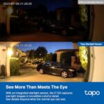 TP-Link Tapo 2K QHD Security Camera, Indoor/Outdoor, 2024 PCMag Editor’s Choice, Color Night Vision, Free Person/Pet/Vehicle Detection, Invisible IR Mode, 2-Way Audio, Local & Cloud Storage(Tapo C120)