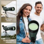 BOSSDUN ??-????? Spotting Scope, HD Spotting scopes for Hunting, Spotting scopes for Target Shooting Waterproof, with Tripod Spotter Scopes for Bird Watching, Hunting Wildlife, Scenery