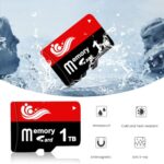 Heruiker SD Card 1TB-High Speed Memory Card 1TB Waterproof TF Card for Smartphone, Camera, GoPro, Dash Cam, Computer, PC, Tablet