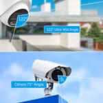 (5.0MP Definition Full HD) Wired Security Camera System Outdoor Dome Home Video Surveillance Cameras CCTV Camera Security System Outside Surveillance Video Equipment Indoor
