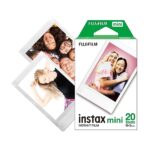 Fujifilm INSTAX Mini Instant Film Twin Pack (White) – International Version