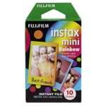 Fujifilm Instax Mini Instant Rainbow Film 50 Sheets