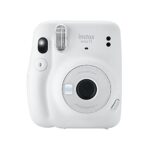 Fujifilm Instax Mini 11 Instant Camera with Case, 60 Fuji Films, Decoration Stickers, Frames, Photo Album and More Accessory kit (Ice White)…