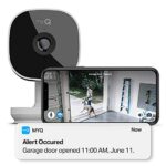 myQ Smart Home Security Camera – 1080p HD Video, Night Vision, Motion Detection, Magnetic, Wi-Fi, Two-Way Audio, Smartphone Control