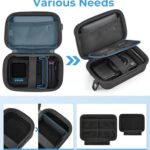 BAGSMART Digital Camera Case, Waterproof & Protective Small Camera Bag with 2 Carrying Ways, Lightweight camera sling bag for Canon PowerShot/GoPro/Kodak Pixpro – Black