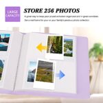 256 Photos Album for Fujifilm Instax Mini Camera/Polaroid 2”x3” ZINK Pictures, 2×3 Photo Album Book for Fujifilm Instax Mini 1112 evo 9 90 70 40 8 Instant Camera & Fujifilm Instax Mini Films