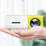 Zmucen Portable Mini Projector Home Party Meeting Theater Full Color LED LCD Projector