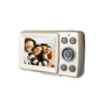 Andoer HD Digital Camera 1080P Home Video Camcorder with Advanced CMOS Sensor 16MP Photos Kids Camera Smiley Face Recognition, 16X Digital Zoom, 1.77 Inch LCD Screen and Built-in Flash Function