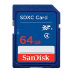 SanDisk 64GB Class 4 SDXC Flash Memory Card- SDSDB-064G-B35 (Label May Change)