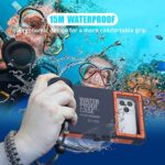 AICase Universal Waterproof Underwater Photography Housings for iPhone 13 mini/12/11/11 Pro/11 Pro Max/XR/7/7 Plus/8/8Plus/6/6s/6s Plus[50ft/15m], Diving Case for Galaxy S10/S10 Plus/Note 10 Plus Etc