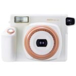 FUJIFILM Instax Wide 300 Instant Film Camera | Toffee Bundled with Wide Instant Film | 40 Exposures + Camera Case + 4 x AA Batteries + Cleaning Cloth (5 Items)