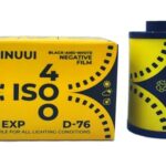 AGINUUI, 35 mm Film Rolls Black and White ISO 400 36 Exp. for Clear, Vibrant Pictures – Pack of 3 – DX Coded Camera Film