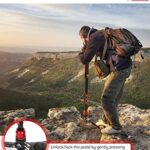 IFOOTAGE 71″ Monopod with Fluid Head, Monopod for Cameras with Video Head, Carbon Fiber Vamera Monopod with Fluid Head, Outdoor Photography Set, Monopod with Video Head, Cobra 3 C180F-P & Komodo K5S